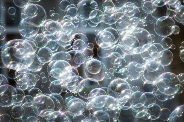 WHITE BUBBLES